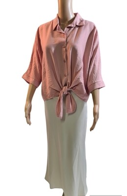 Zachte blouse / Roos