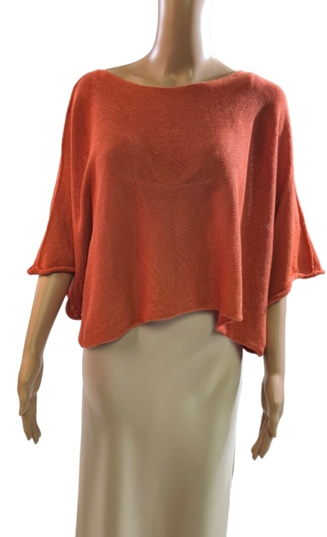 Trui 3/4 mouwen - Oranje