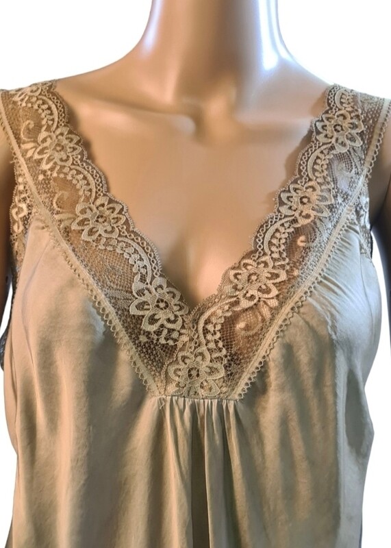 Kanten topje / Beige