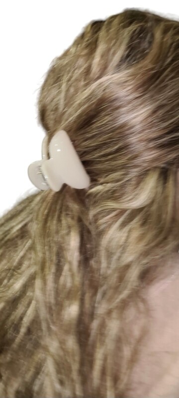 Haarklem beige