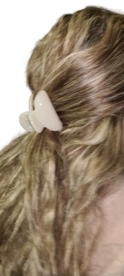 Haarklem beige