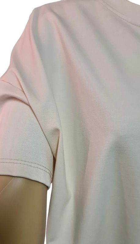 Effen T-shirt / Beige