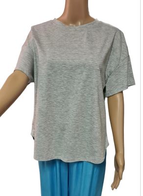 Effen T-shirt / Grijs