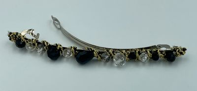 Luxe haarklem | Zwart