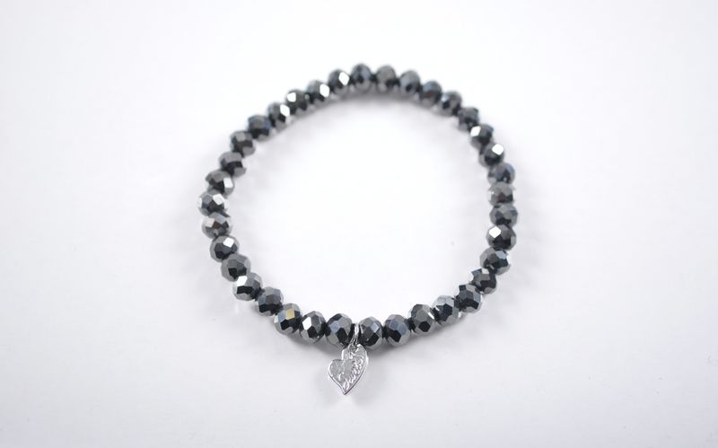 Kralen armband | Zwart