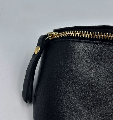 Lederen heuptas | Zwart