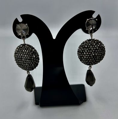 Sweet7 oorbellen | Zwart