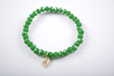 Kralen armband | Groen
