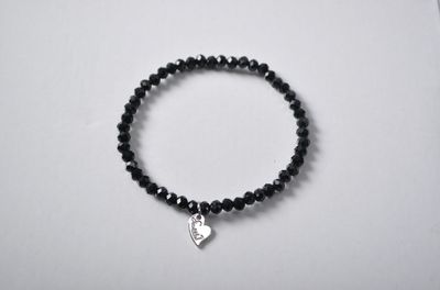 Kralen armband | Zwart