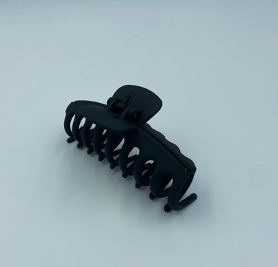 Haarklem | Zwart mat