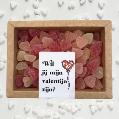 Wil jij mijn valentijn zijn ? - Snoepdoos