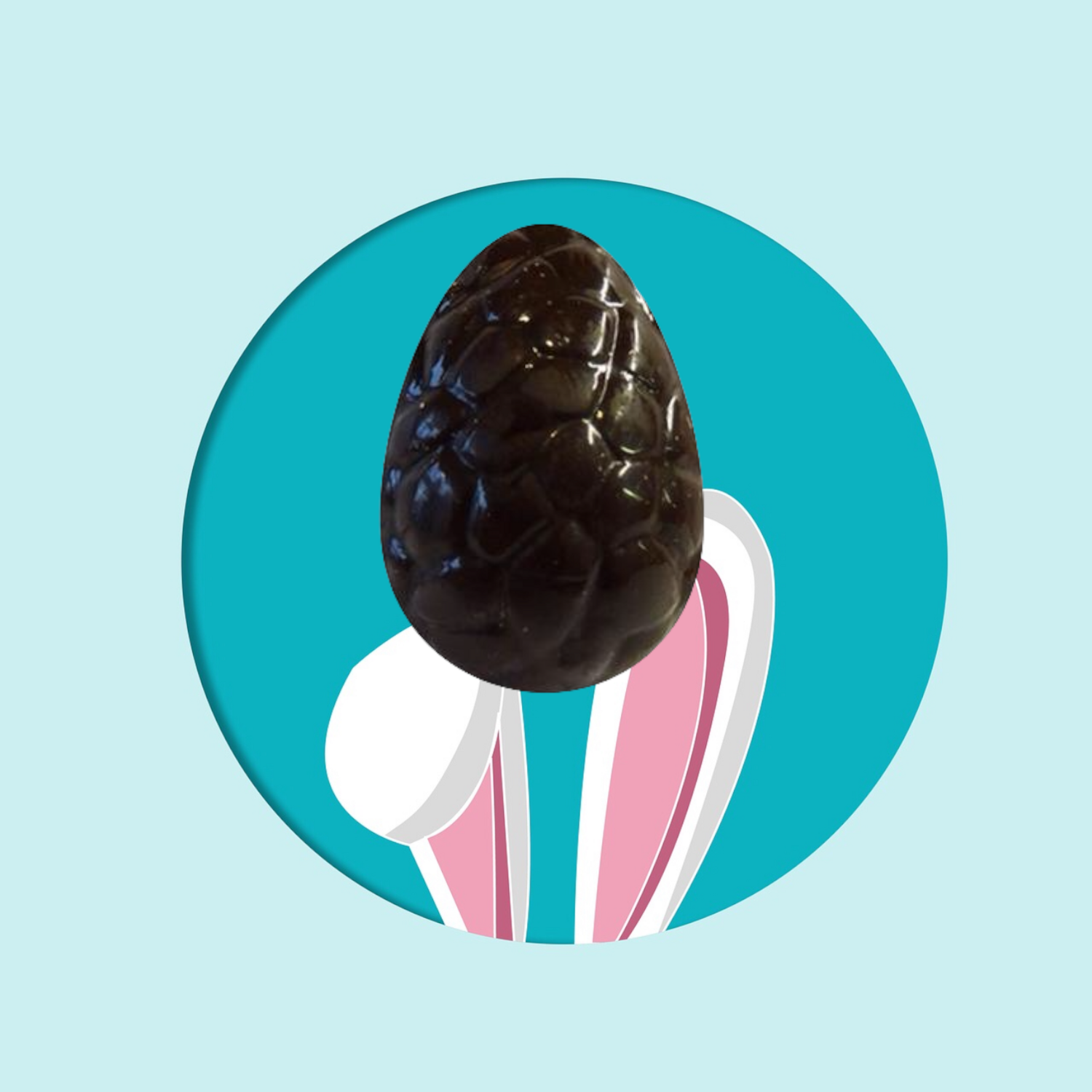 Artisan Dark Chocolate Easter Eggs with Vanilla Filling