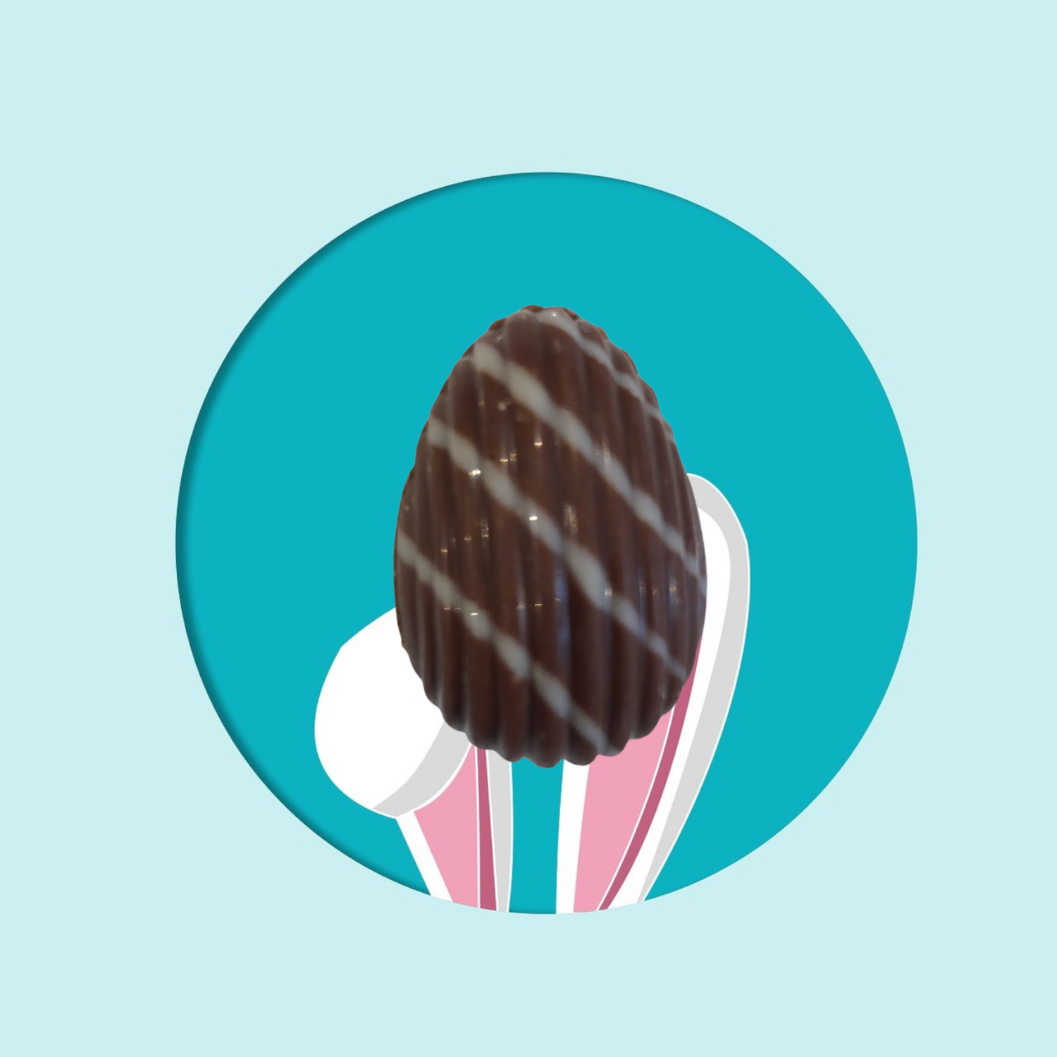 Artisan Milk Chocolate Easter Eggs with Marzipan Filling