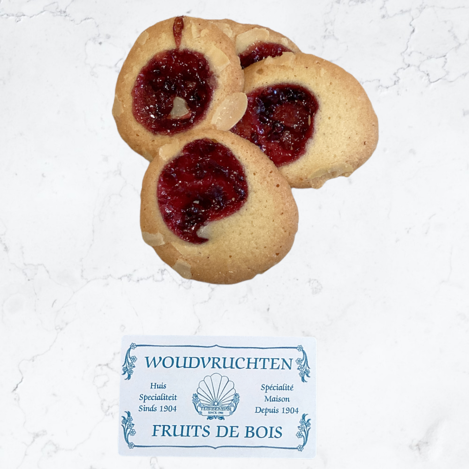 Forest fruits biscuits