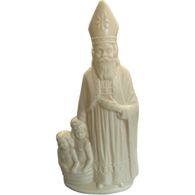 Santa Nicolas 30 cm - chocolate blanco