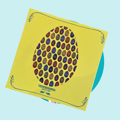 Easter Gift Box with Belgian Chocolate Eggs &amp; Easter Sweets