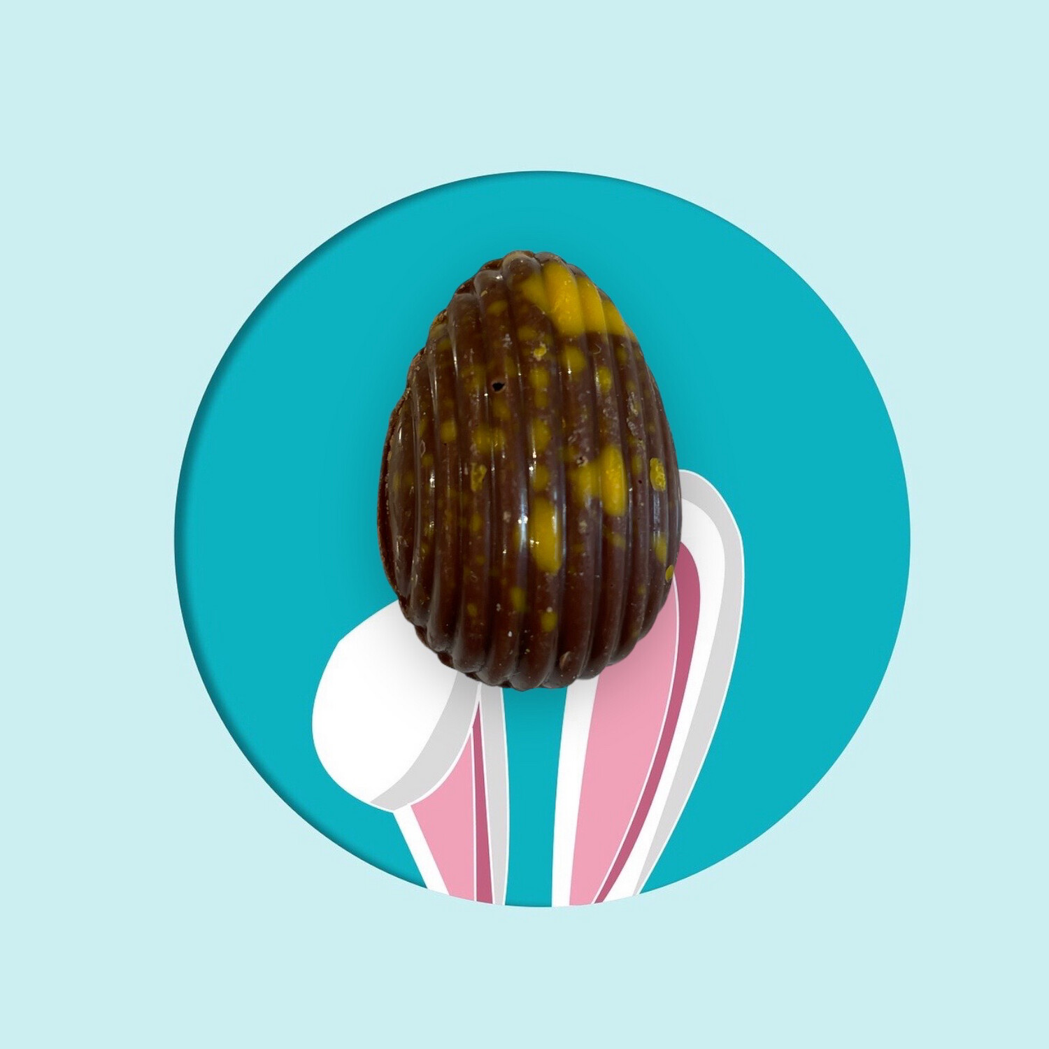 Artisan Milk Chocolate Easter Eggs with Banana Filling