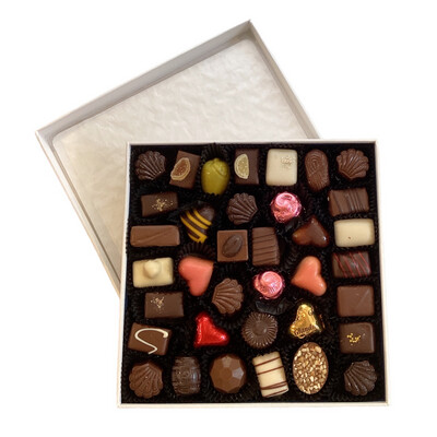 Luxe geschenkdoos  pralines  - Groot