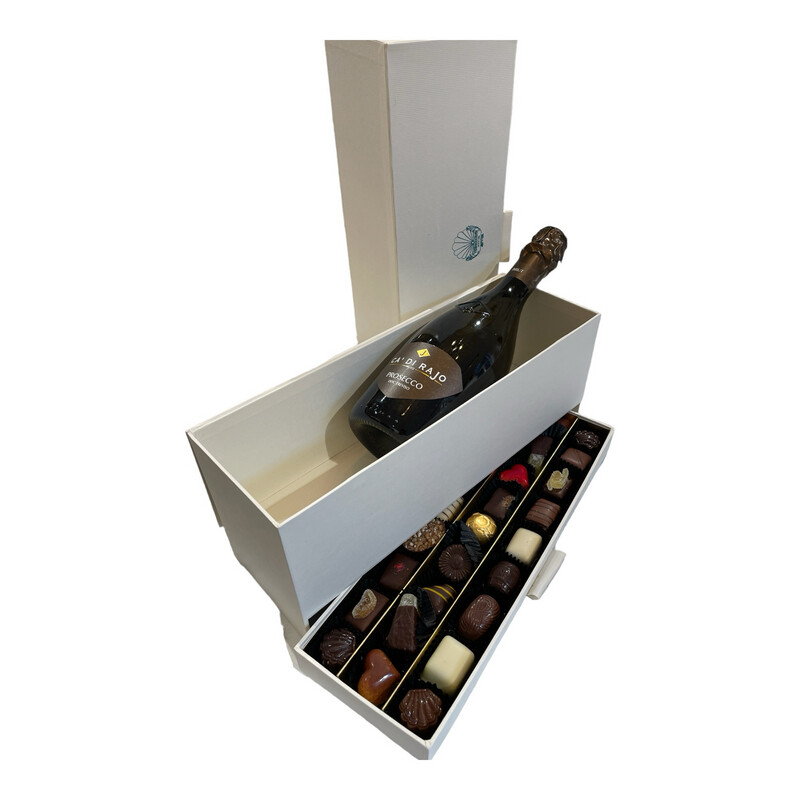 Coffret cadeau de luxe procecco
