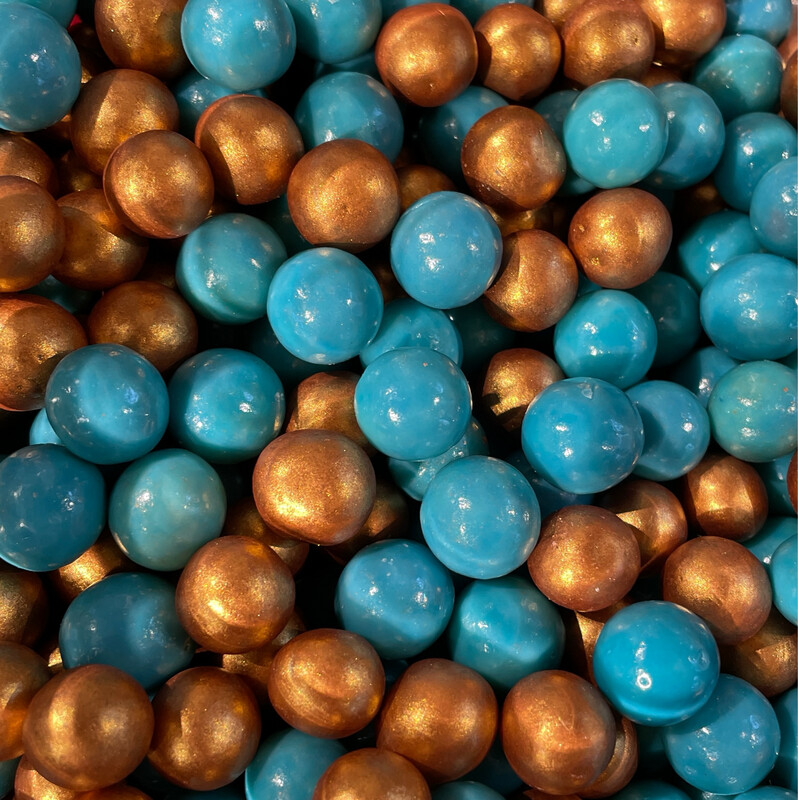 Chocolate pearls