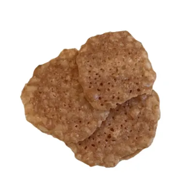 Temmerman Bruges lace biscuits, wafer-thin caramelised biscuits, crisp and golden