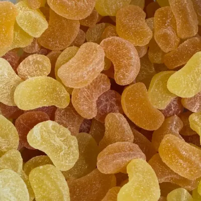 Temmerman citrus mix, soft gums with orange and mandarin flavour, artisanal and gelatine-free
