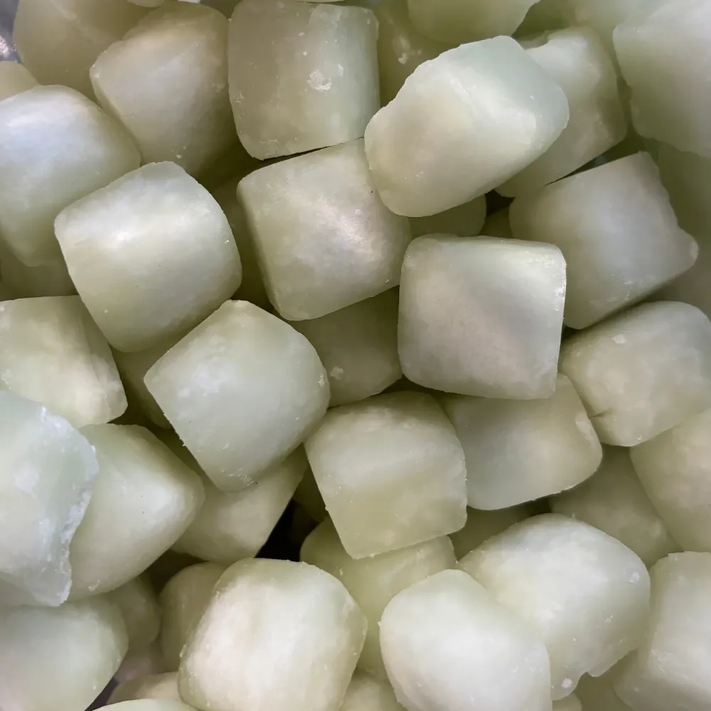 Temmerman mint fondant, light blue-green mint squares that melt on the tongue