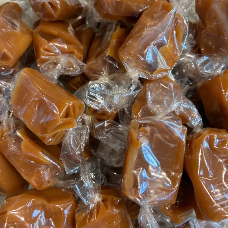 Temmerman salted caramel, soft caramel with a salted caramel flavour, made with real butter
