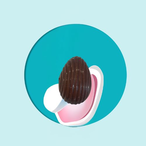 Artisan Milk Chocolate Easter Eggs with Salted Caramel