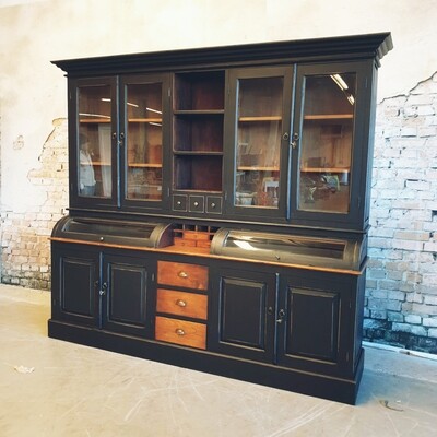 XXL Teak grutters - buffet - bread cabinet including restyling as desired.
 (available to order)