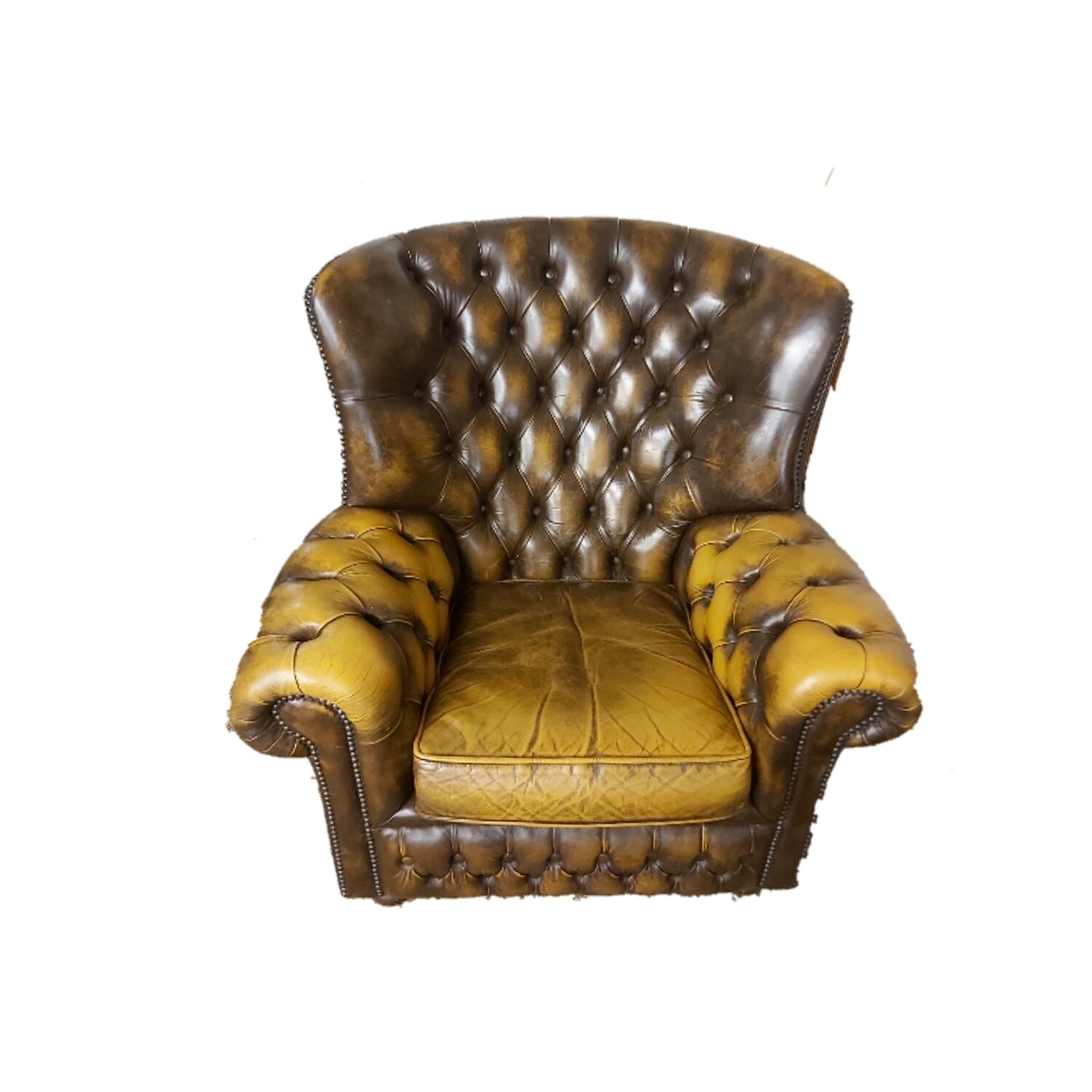 Vintage Chesterfield Fauteuil