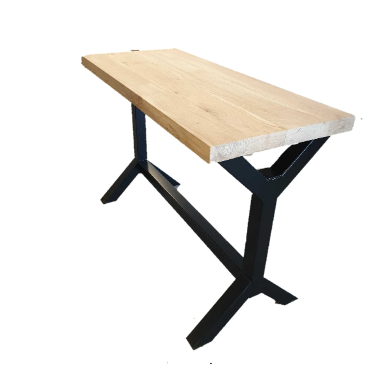 Solid oak bar table