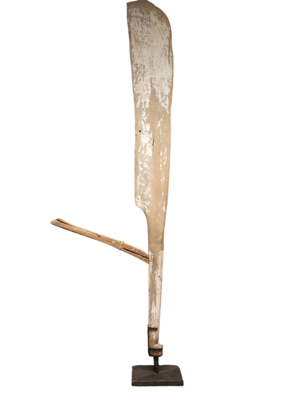 Oud Roer op Voet Decoratie