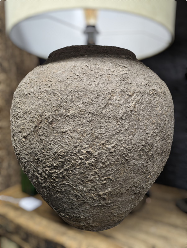 Grote Robuuste Betonnen Lampenvoet ( zonder lampenkap)