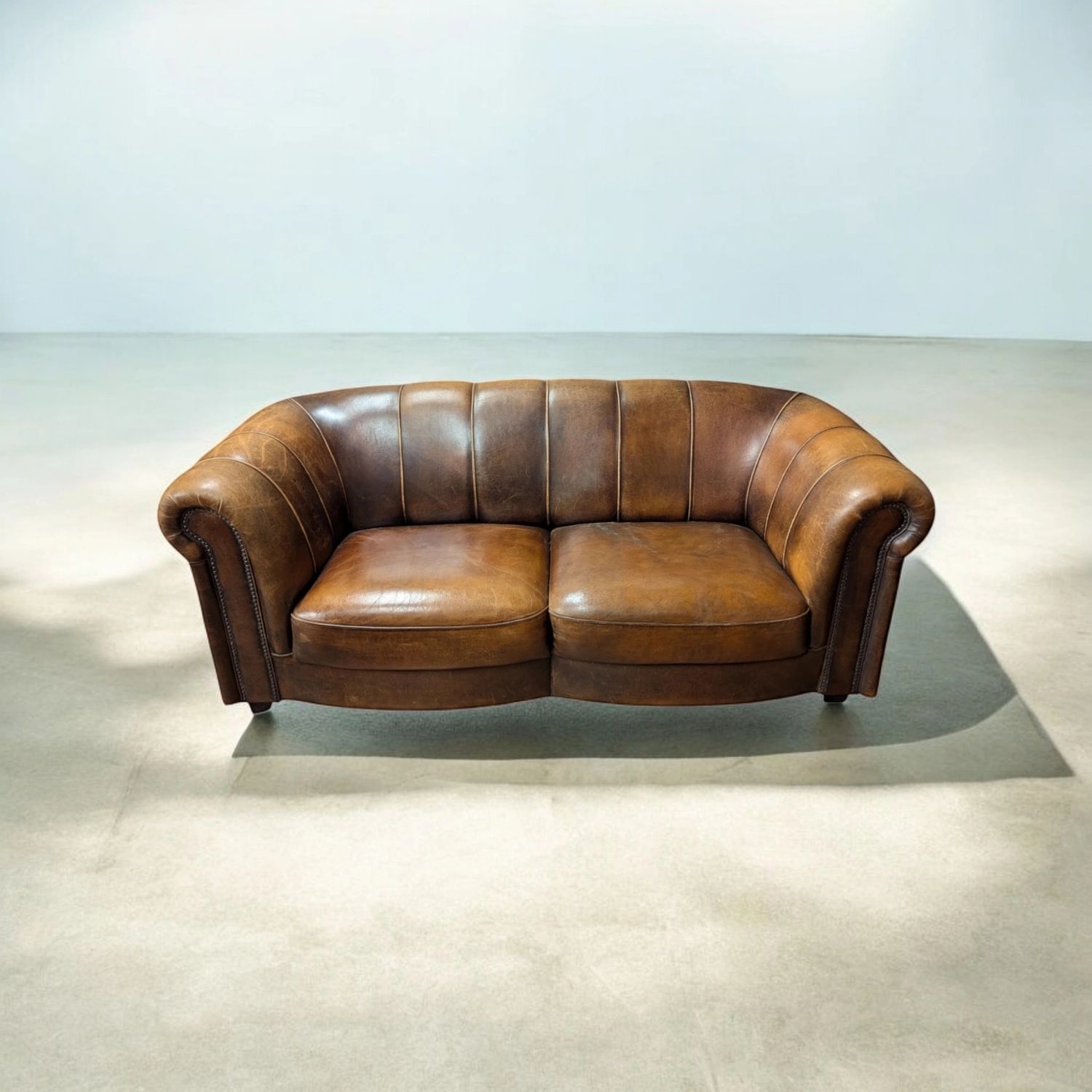 Schapen Lederen Vintage Bank – Industrieel & Vintage Interieur | Bestel Online of Bezoek Goirle