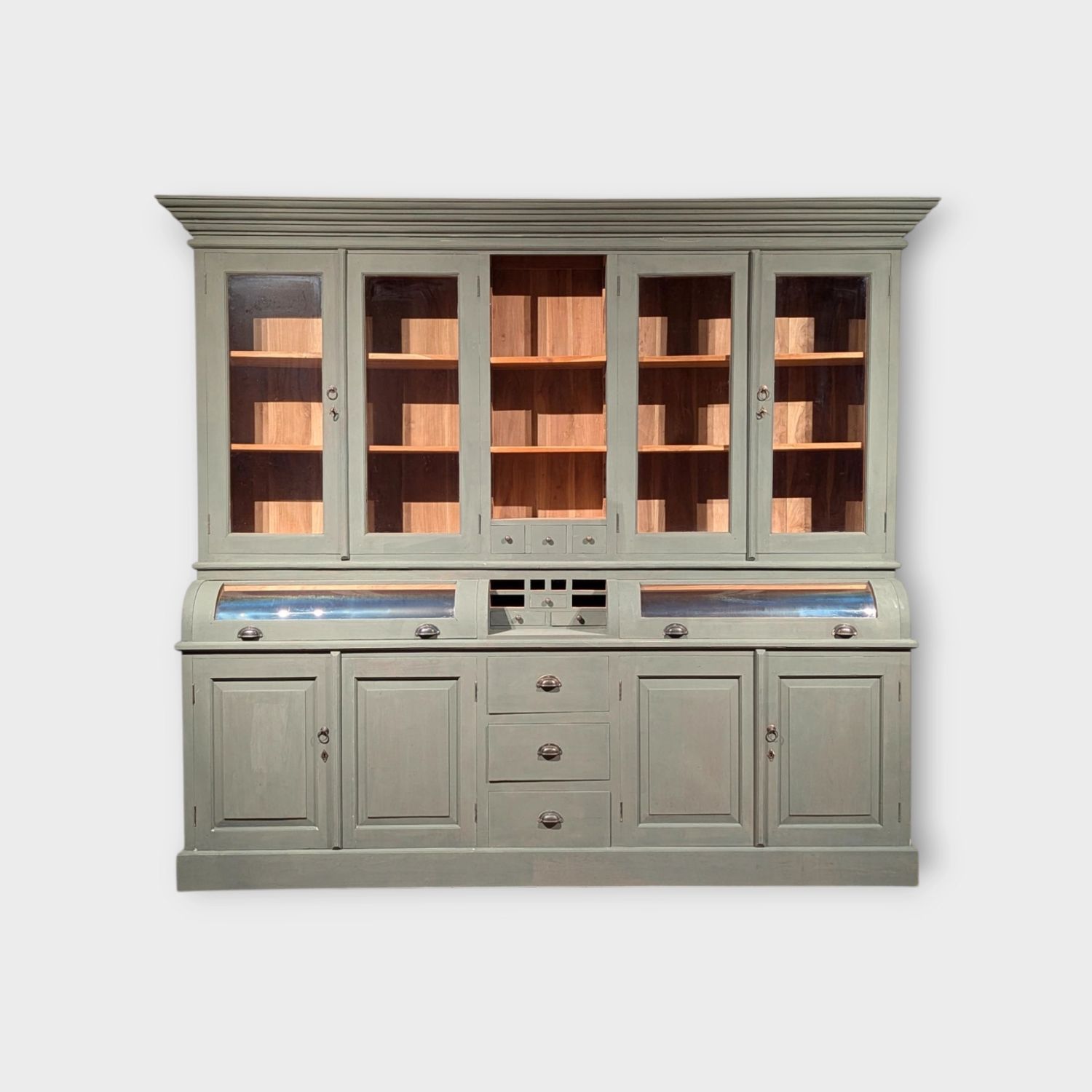 Grocer&#39;s cupboard | Sideboard | Grocer&#39;s cupboard made of solid wood – 254 cm wide | Restyling possible