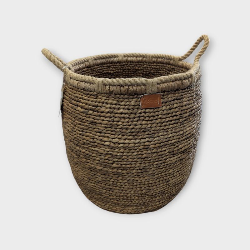 XL Opbergmand van Bananenblad met Touw – Natuurlijke Eyecatcher voor je Interieur