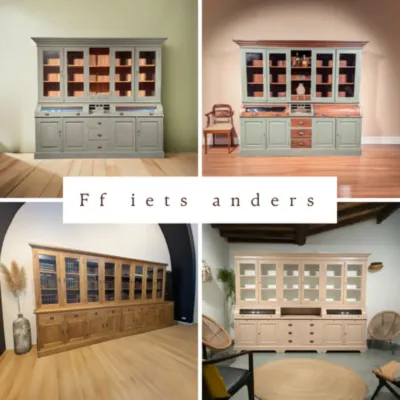 Sustainable teak cabinets – Sideboards & grocery cabinets, custom-made for any interior