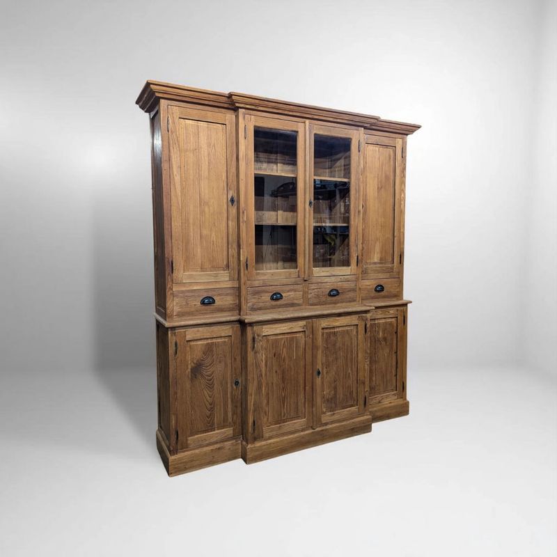 Robuuste teakhouten buffetkast – met restyling op maat mogelijk