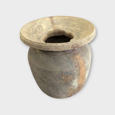Oude Nepalese pot – Landelijke kruik Ø32 cm aardewerk