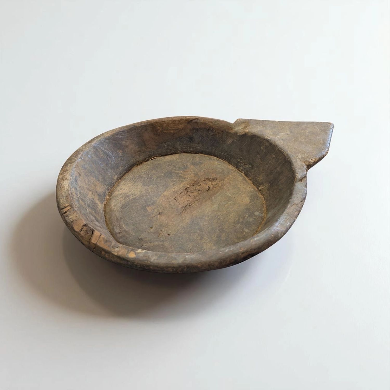 Originele Nepalese houten schaal – Authentiek woonaccessoire