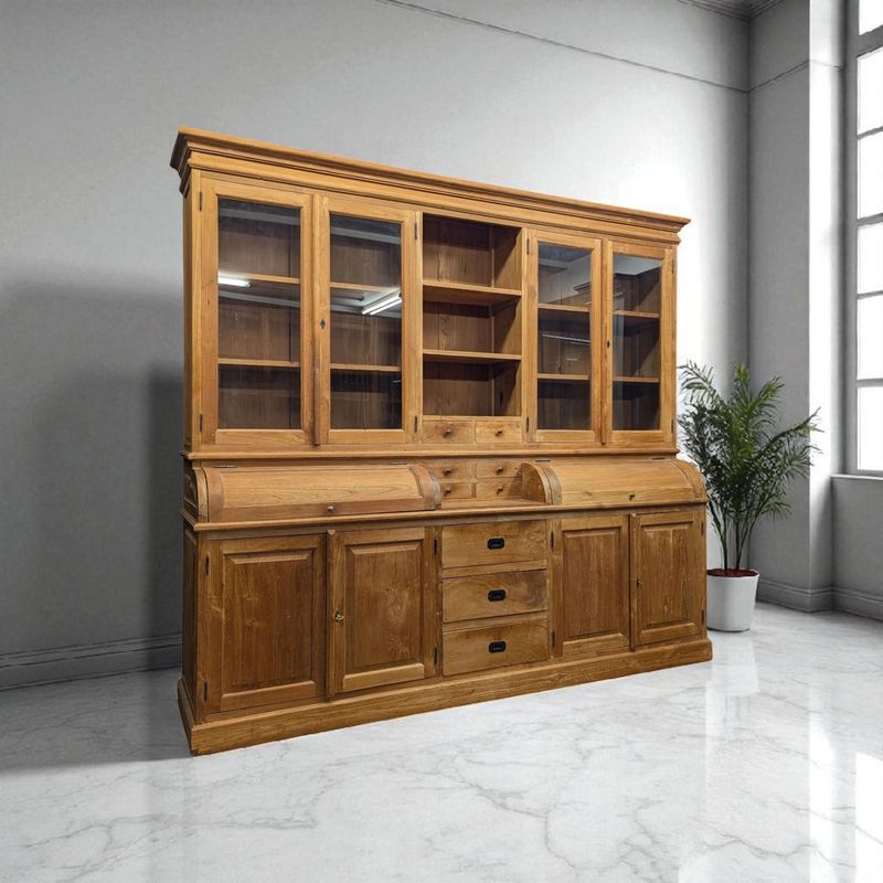 Grutterskast teak 245 cm - buffetkast met restyling in elke RAL-kleur