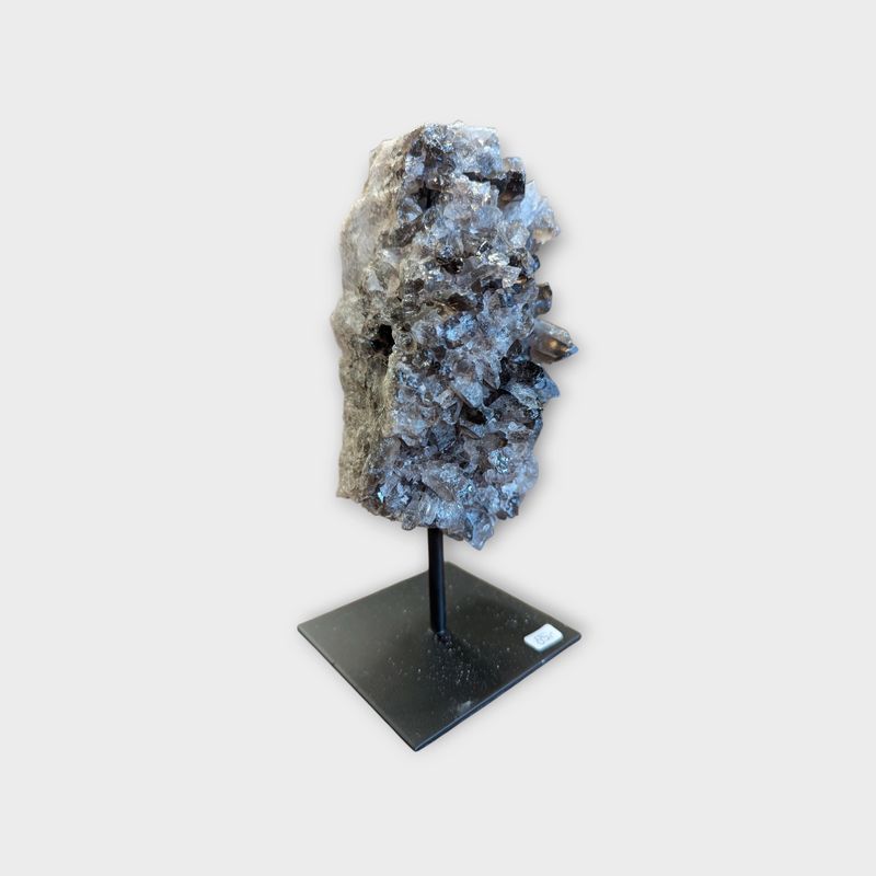 Rookkwarts op standaard Brazilië – Edelsteen H18 x B9 cm