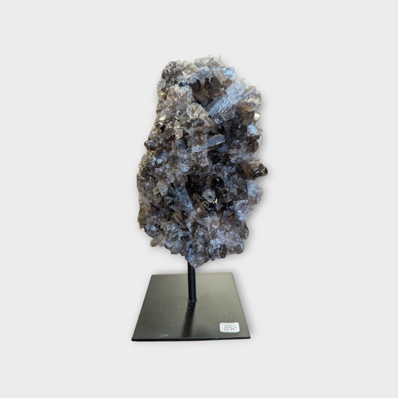 Rookkwarts op standaard Brazilië – Edelsteen H18 x B9 cm