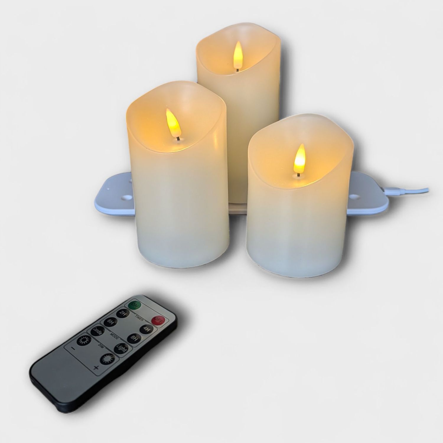 Sfeervolle oplaadbare LED kaarsen voor jouw interieur