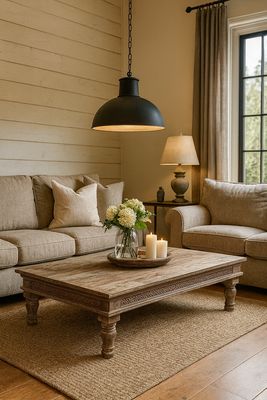 Landhaus-Couchtisch – Teakholztisch – Landhausstil – Goirle Einrichtungshaus und Onlineshop