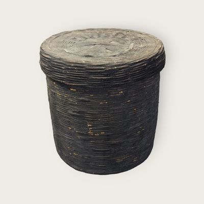 Donkere leemmand - Landelijke decoratie