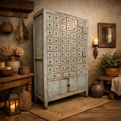 India Oriental Ibiza Style Cabinets