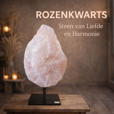 Rozenkwarts – Edelsteen van Liefde en Zachte Harmonie