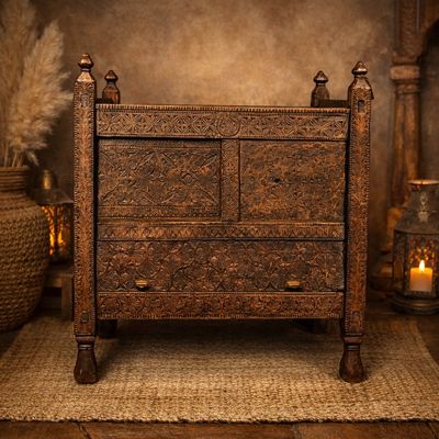 Antique unique country cupboard